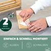 eluno ausziehbares Gewürzregal mit 2 Etagen aus Bambus 29 x Produktbild-Vorschau 4