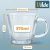 Vilde | Gläser-Set - Kaffeegläser und Teegläser mit Henkel Produktbild-Vorschau 4