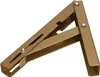 KOTARBAU® Console pliante 300 x 260mm Or Support Acier Voir les images du produit 3