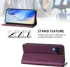 Lederhülle für Samsung Galaxy A12 Hülle Flip Brieftasche Produktbild-Vorschau 3