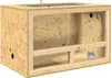 vidaXL Terrarium, bruin, 80 x 50 x 50 cm, van OSB-materiaal Productafbeelding-voorbeeld 1