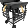 TEENO Chariot à Barbecue de Bois,Grill XXL à Charbon avec Voir les images du produit 4