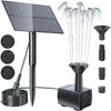 Solar Brunnenpumpe, Solar Springbrunnen für Außen mit Produktbild-Vorschau 1