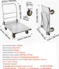 Carrello pieghevole VEVOR da 907 kg, carrello di trasporto Anteprima dell’immagine prodotto 7