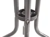 GLÜCKLICHES GRÜN Tisch Metall mit Glas Teller 60 cm, Produktbild-Vorschau 4