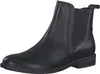 MARCO TOZZI Damen Stiefelette Leder Chelsea Boot flach Produktbild-Vorschau 3