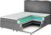 Forte HARMONIE Boxspringbett 160x200, modernes Bettgestell, Produktbild-Vorschau 10