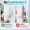 Magnet Türalarm, Kabelloser Fenster und Türsensor, 5 Produktbild-Vorschau 3