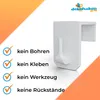 10x Fensterhaken Dekohaken Weiß für Ihre Fensterdekoration Produktbild-Vorschau 7