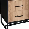 Buffet haut moderne Sweiko 80 x 40 x 180 cm – aspect bois Voir les images du produit 15