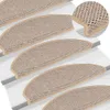 vidaXL Samolepiace rohože na schody Sisal 15 ks 65x21x4 cm Náhľad obrázku produktu 4