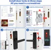 KKmoon Smart Lock aus Aluminiumlegierung, Türstärke 38-55 Produktbild-Vorschau 3