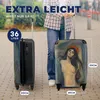 MuchoWow® Koffer Handgepäck Trolley Rollkoffer Kleine Produktbild-Vorschau 5