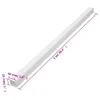 vidaXL Installationsrohre 40x25 mm 10 m PVC Produktbild-Vorschau 9