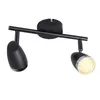 ZMH LED Deckenleuchte Drehbar Modern Schwarze 2 Flammig 8W Produktbild-Vorschau 9
