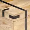 vidaXL Truhe 90x40x40 cm Mango Massivholz Produktbild-Vorschau 4