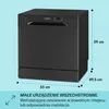 Klarstein Mini zmywarka na 8 kompletów, Cicha mała zmywarka Podgląd zdjęcia produktu 5