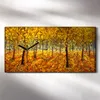 Wanduhr Bürouhr Leinwand Bild Geräuschlos 60x30 Gemälde Produktbild-Vorschau 2