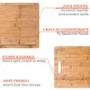 Holzschneidebrett mit Saftaufnahme 43x32cm für Küche Produktbild-Vorschau 5