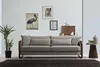 Sofagarnitur 221 Sitzer Sessel Zweisitzer Modern Stoff Grau Produktbild-Vorschau 9