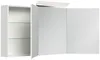Spiegelschrank 140cm inkl. Design LED-Lampe und Glasböden Produktbild-Vorschau 3