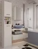 Szafka Łazienkowa Wisząca z Lustrem POLA Kaszmir 40x60 cm Podgląd zdjęcia produktu 5