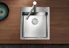 BLANCO CLARON 400-IF/A, Schrankwaschbecken, Edelstahl, Produktbild-Vorschau 6