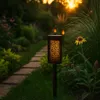 Solární zahradní lampa LED Driving Torch 39cm IP44 Dusk Náhled obrázku produktu 2