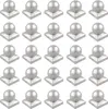 25x Pfostenkappe verzinkt 101 mm Kugel Abdeckkappe für Produktbild-Vorschau 1