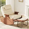 Fauteuil à bascule UnboxG avec repose-pieds, fauteuil relax Voir les images du produit 7