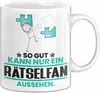 Rätselfan Geschenk Tasse So Gut Kann Nur Ein Rätselfan Produktbild-Vorschau 1