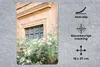 MuchoWow® Mauspad Mousepad Architektur - Tür - Blumen - Produktbild-Vorschau 2
