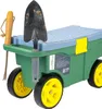 Gartenwagen von HMF, 55 x 26,5 x 29,5 cm, grün Produktbild-Vorschau