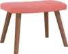 Relaxsessel mit Hocker Rosa Samt Produktbild-Vorschau 8