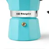 Orbegozo KFV 345, Moka kanvica, Modrá, Hliník, 3 šálok Náhľad obrázku produktu 4