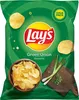 Chipsy ziemniaczane o smaku zielonej cebulki 250 g Podgląd zdjęcia produktu 1