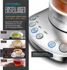 Arendo Wasserkocher 1,7 l, 2400 W, Edelstahl mit Produktbild-Vorschau 2