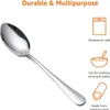 Kaffeelöffel Set 12 Stück, Oval, Edelstahl, 12 Cm, Für es Produktbild-Vorschau 4