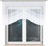 DANIELA - Fertiggardine aus Jacquard mit Schnitt unten - Produktbild-Vorschau 8