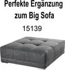 Big Sofa XXL 306 cm Federkern Lounge Couch mit Bezug aus Produktbild-Vorschau 9