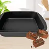 Brownieform Black Metallic, 27x26x5 cm Produktbild-Vorschau 2