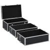 vidaXL Kosmetyczka 37x24x40 cm czarne aluminium Podgląd zdjęcia produktu 14