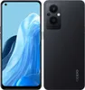 A product shot of a black OPPO Reno 7 Lite 5G smartphone, shown from the front and back. Náhľad obrázku produktu