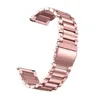A rose gold metal watch strap is displayed against a white background. Produktbild-Vorschau
