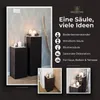 Bougeoir colonne, chandelier, lanterne décorative, colonne Voir les images du produit 8