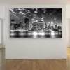 Manhattan NY Skyline Night Style Leinwandbild Wandbild Produktbild-Vorschau 2