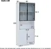MODFU Vitrine-set Spanplattenvitrine mit einstellbare Produktbild-Vorschau 7