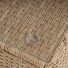 BEAUTYSOFA | SEVILLA Polyrattan Gartenlounge Beige – Produktbild-Vorschau 17