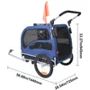 VEVOR Hundeanhänger 45 kg 2in1 Fahrradanhänger Produktbild-Vorschau 8