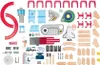 PLAYTIVE drewniana kolejka kosmiczna 75-elementowa z Podgląd zdjęcia produktu 2